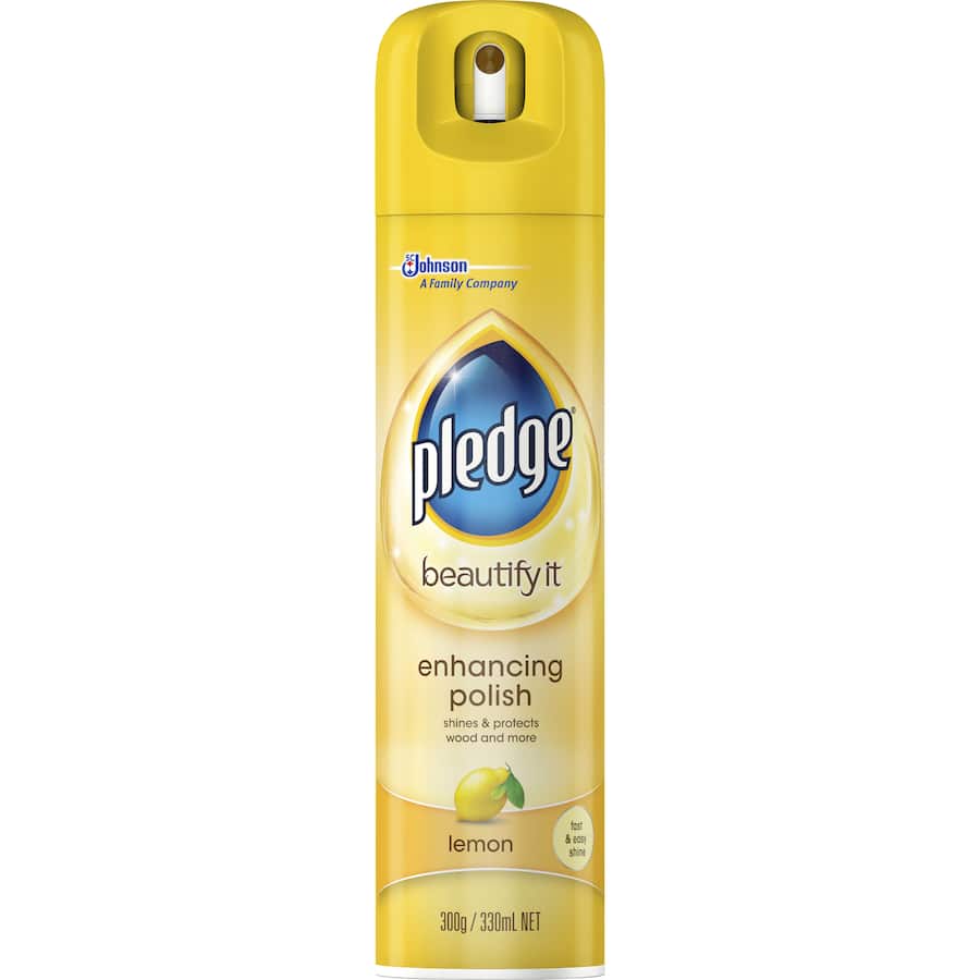 Pledge Furniture Polish Lemon 330mL