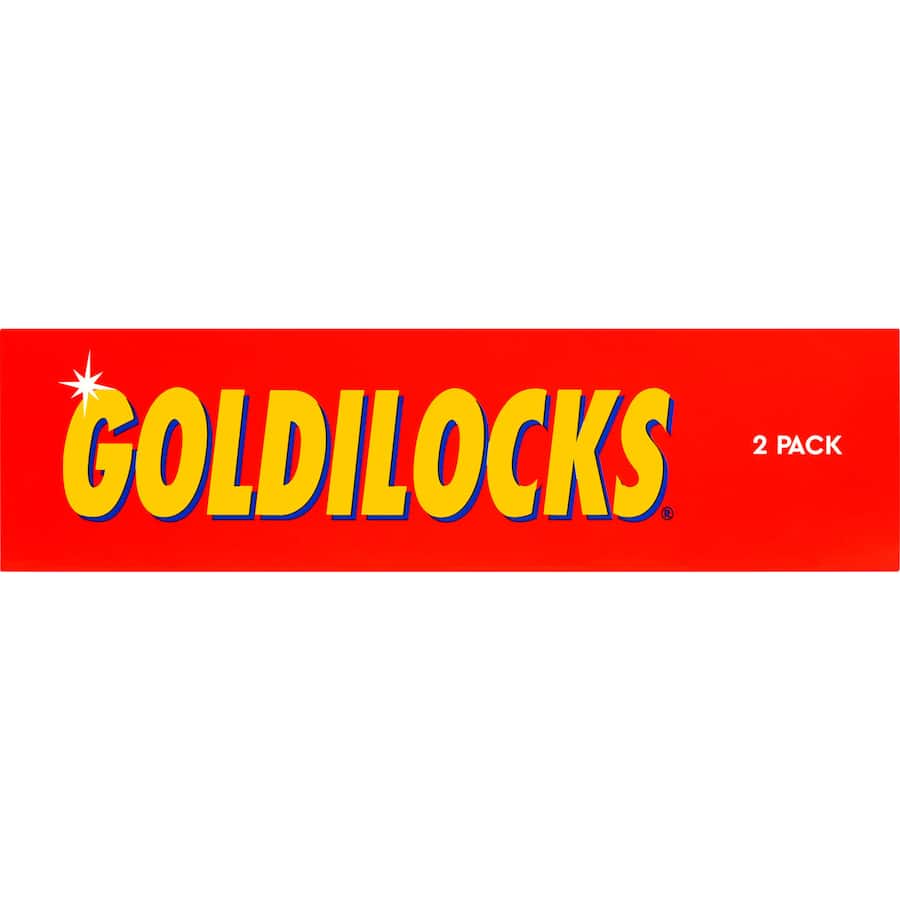 Goldilocks Multipurpose Scourer Non Rusting Twin Pack 2pack