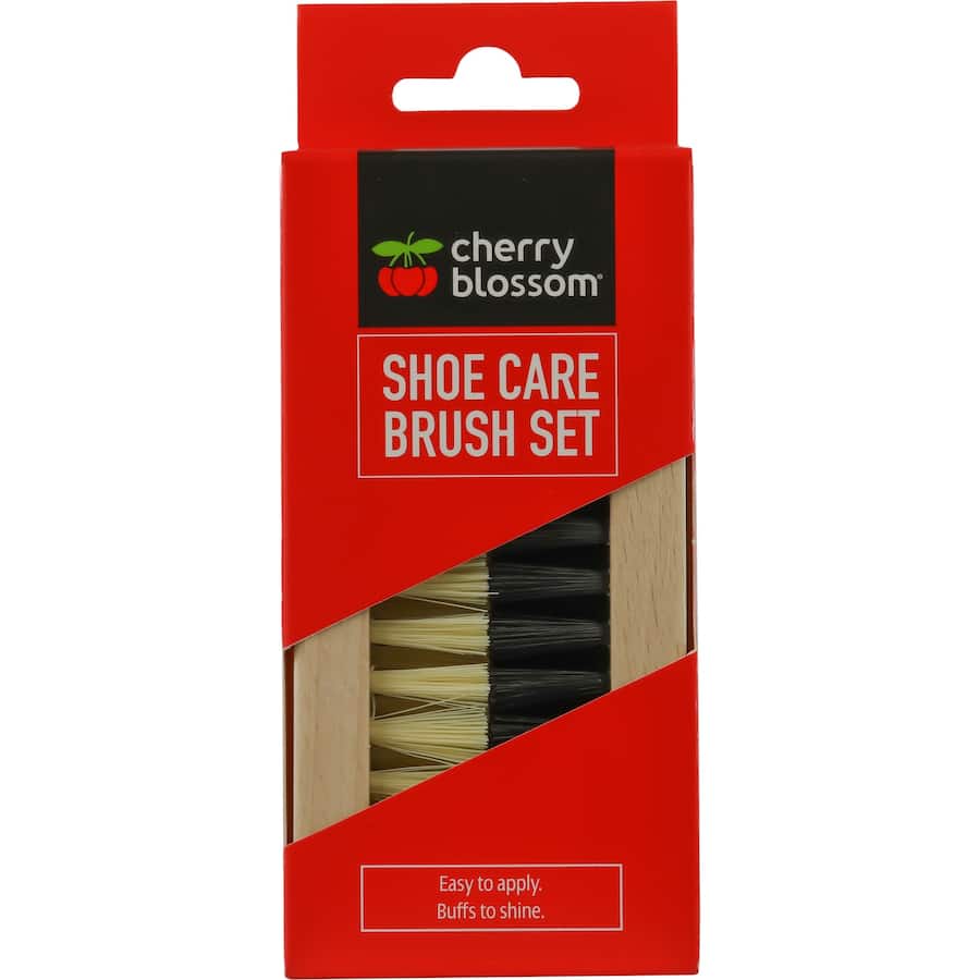 Cherry Blossom Shoe Brush Set 2pack