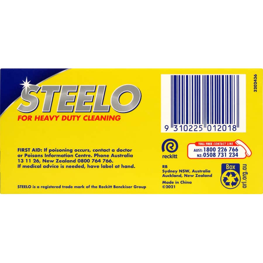 Steelo Stainless Soap Pads Lemon 5pack