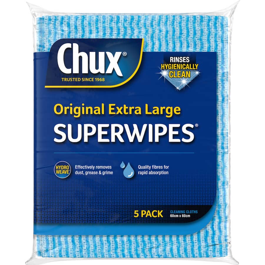 Chux Superwipes Extra Large 5pack