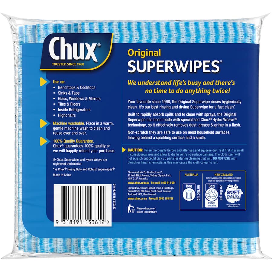 Chux Superwipes Original 10pack