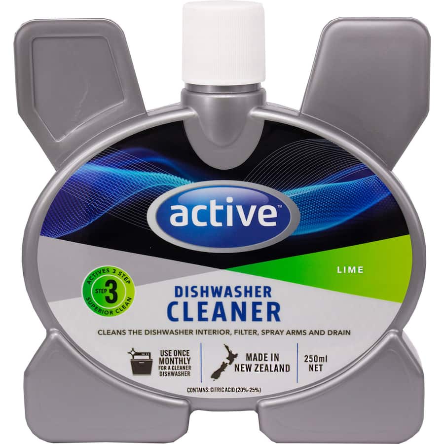 Active Dishwasher Cleaner Lime & Baking Soda 250mL