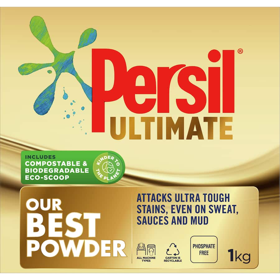 Persil Front & Top Loader Laundry Powder Ultimate 1kg