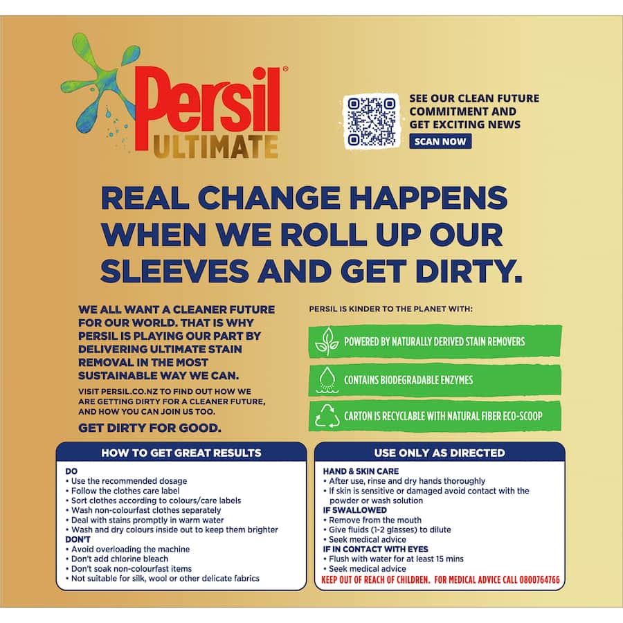 Persil Front & Top Loader Laundry Powder Ultimate 1kg