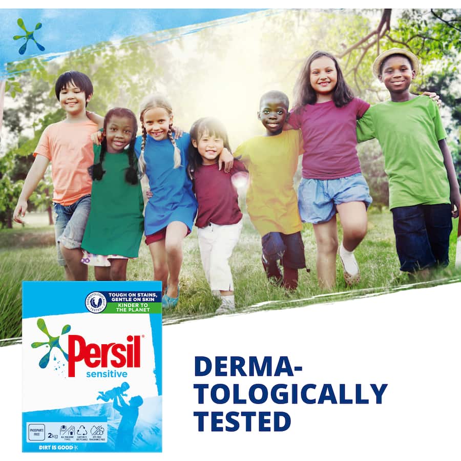Persil Front & Top Loader Laundry Powder Sensitive 2kg