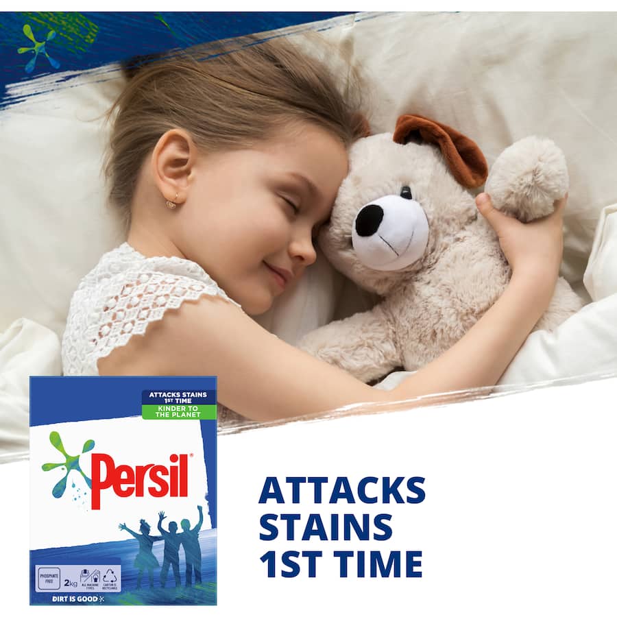 Persil Front & Top Loader Laundry Powder Active Clean 2kg