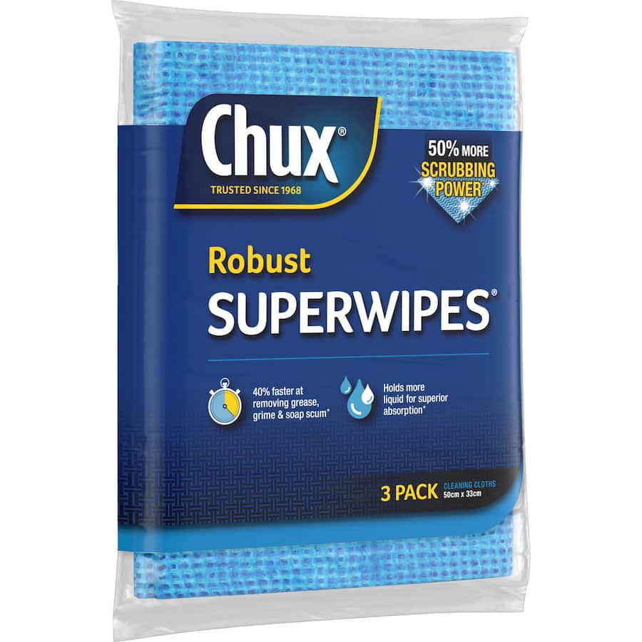 Chux Superwipes Robuste 3pack