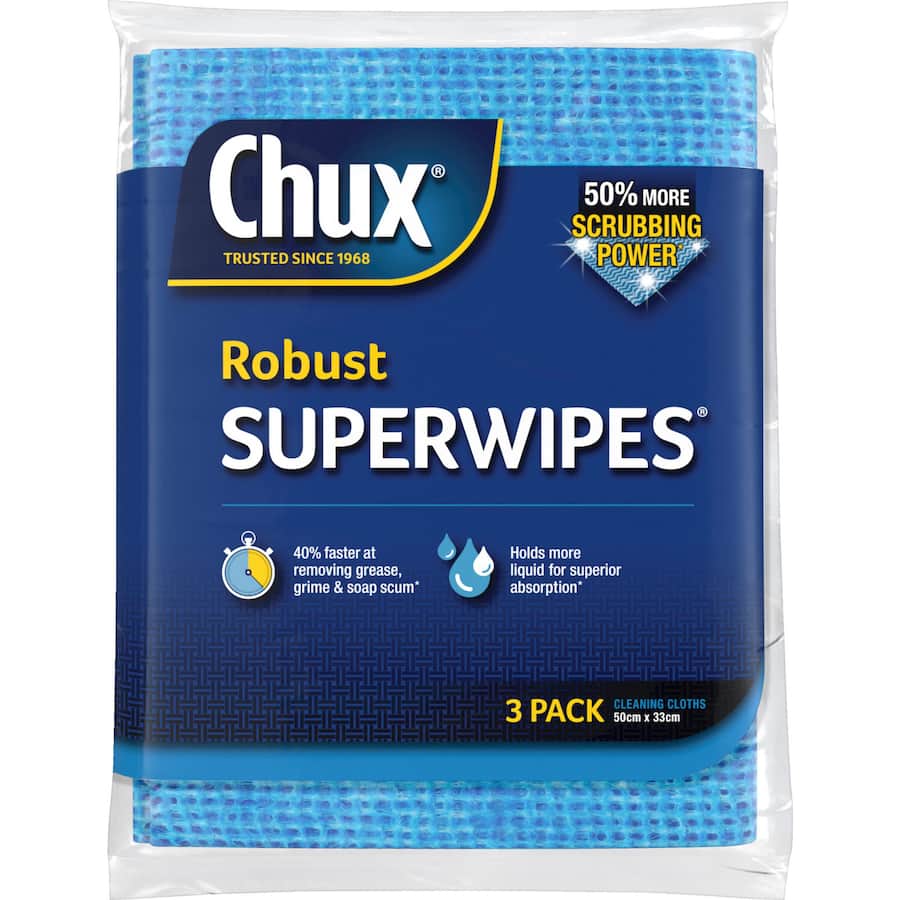 Chux Superwipes Robuste 3pack