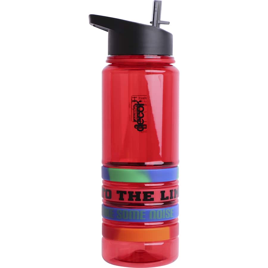 Decor Tritan Drink Bottle Bands Pumped Assorted colours 750mL