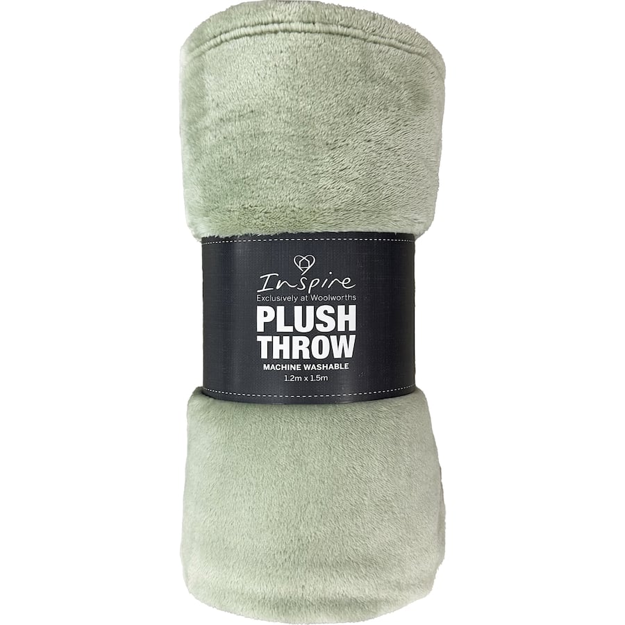Inspire Plush Throw Assorted 1ea