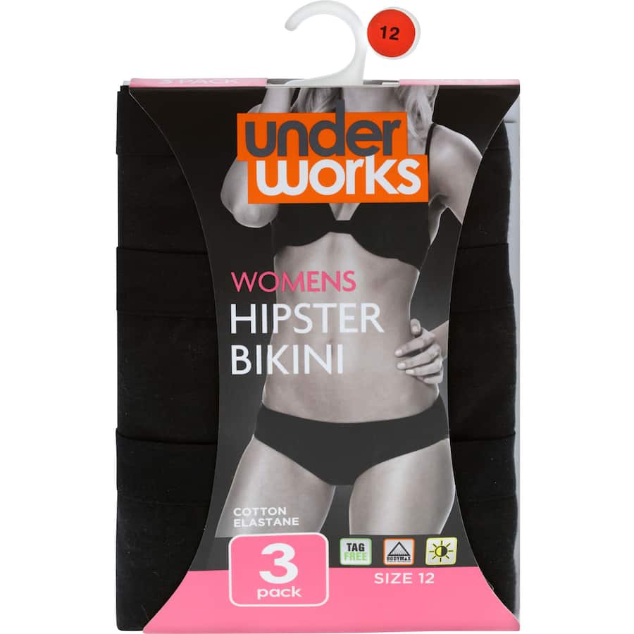 Uw Underwear Hipster Bikini 3pack