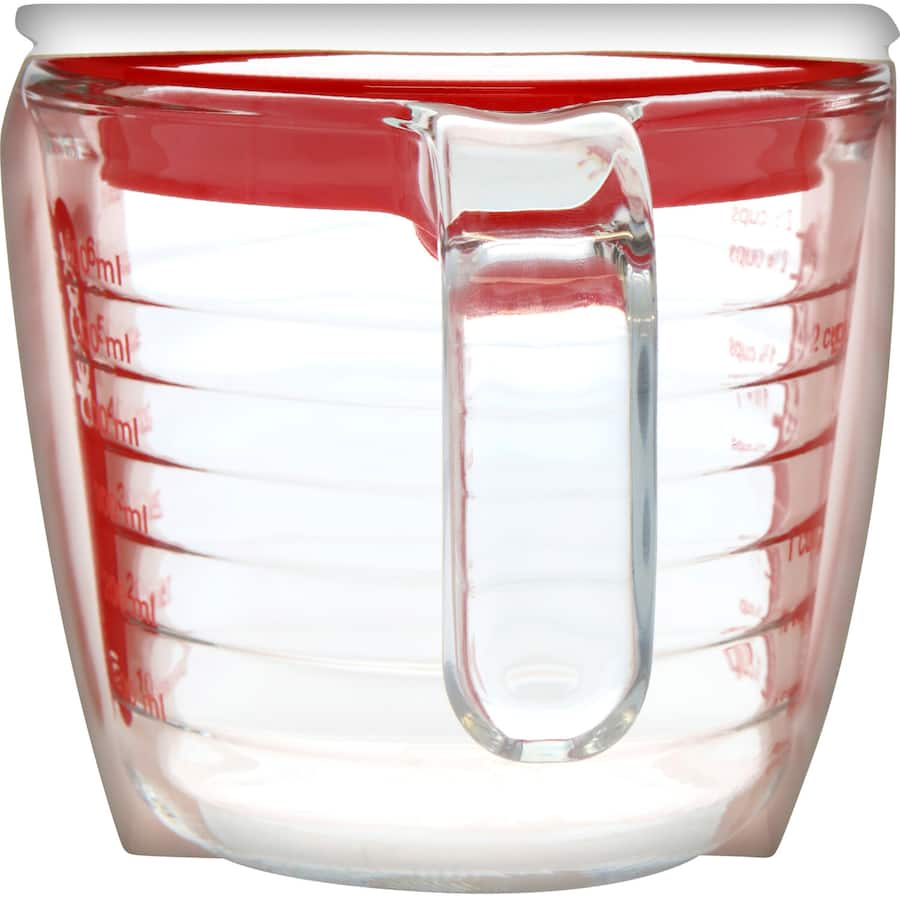 Decor Cook Jug Glass With Lid 650mL