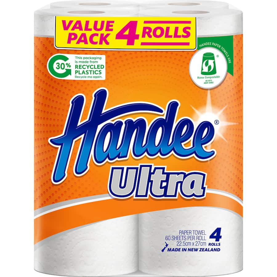 Handee Paper Towels Ultra 4pack
