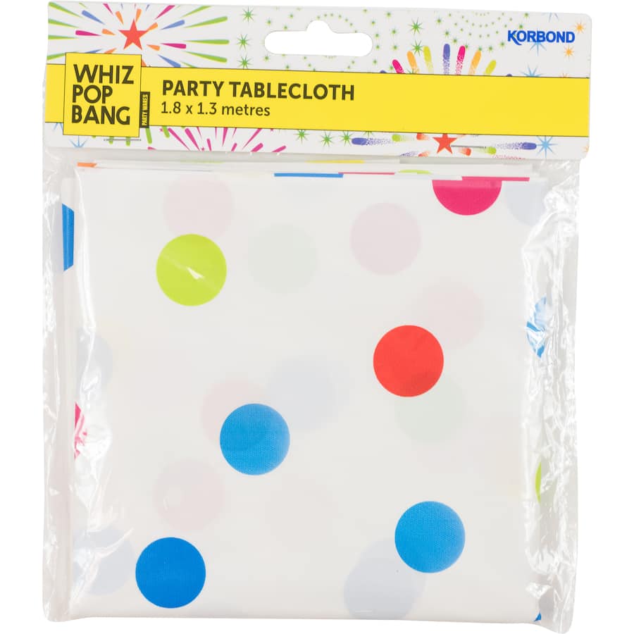 Whiz Pop Bang Table Cloth Party 1ea