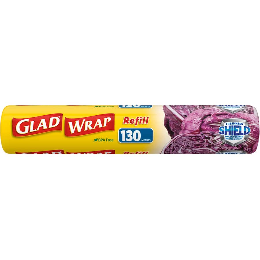 Glad Plastic Wrap Cling Refil 130m