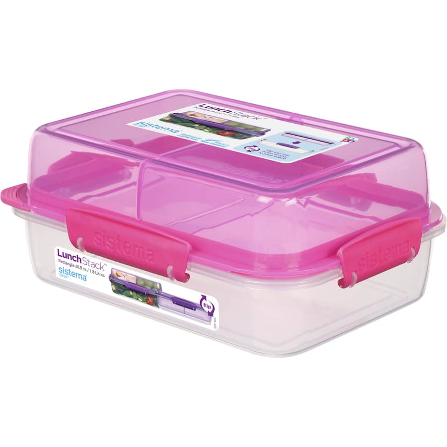 Sistema Stack To Go Lunch Box Rectangle 1.8L