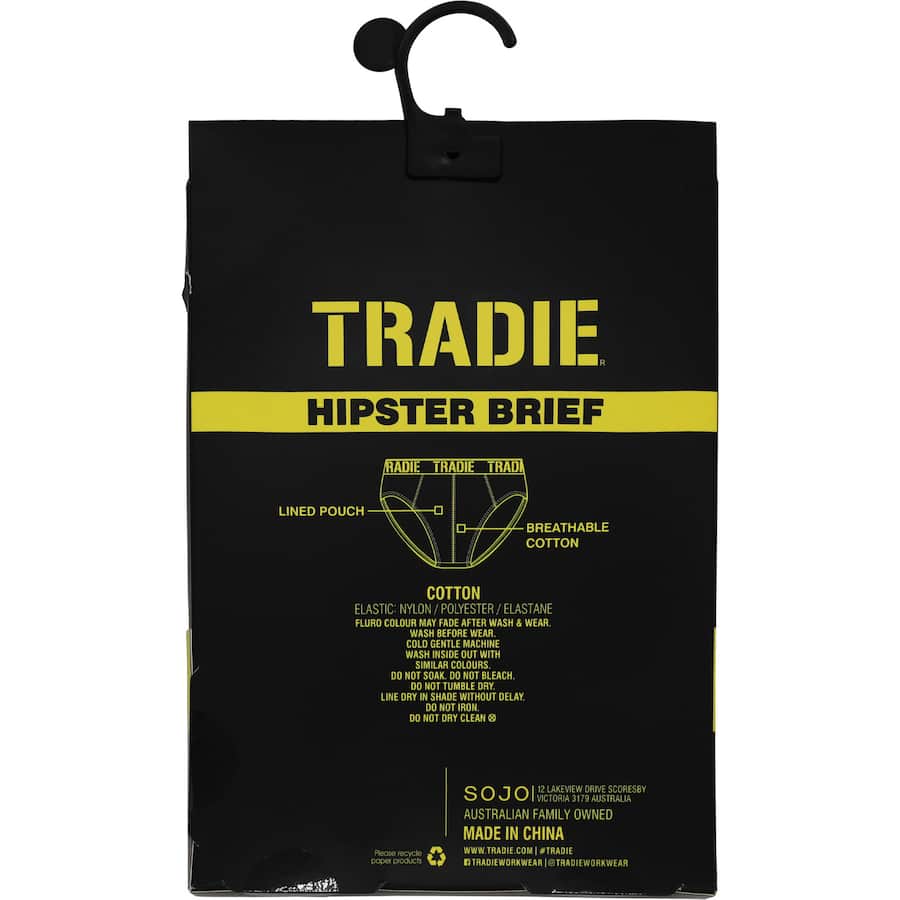 Tradie Mens Underwear Briefs X/large 4pack