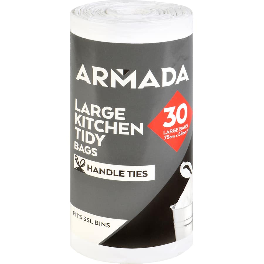 Armada Kitchen Tidy Bags Large Roll 30pack