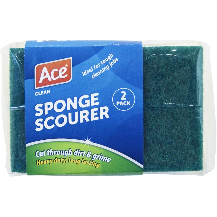 Ace Scourer Sponge 2pack