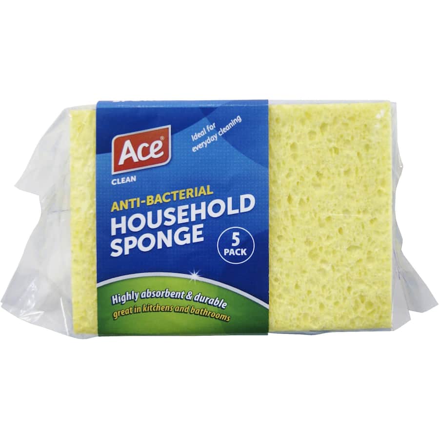 Ace Sponges Household 5pack
