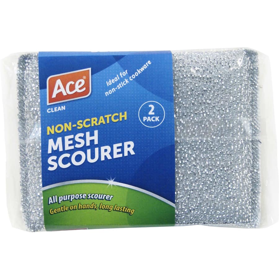 Ace Scourer Mesh Non Scratch 2pack