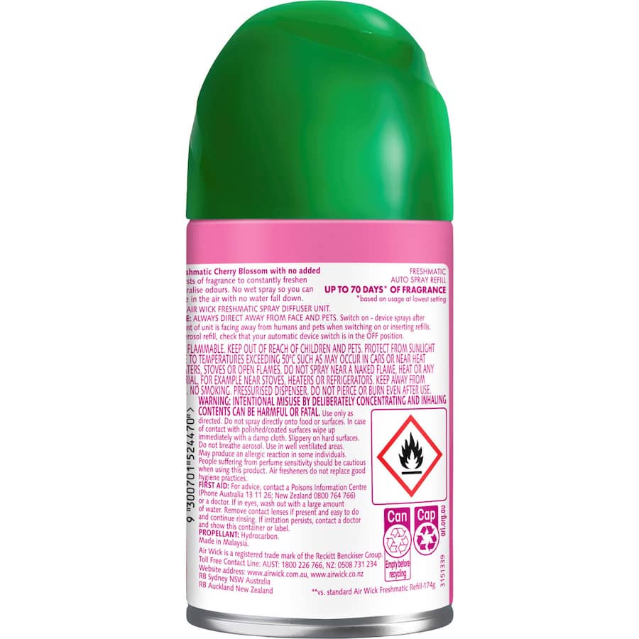 Air Wick Pure Automatic Air Freshener Cherry Blossom Refill 157g