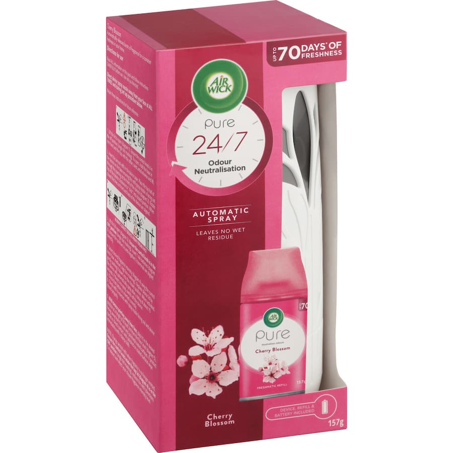 Air Wick Pure Automatic Air Freshener Cherry Blossom Primary 157g