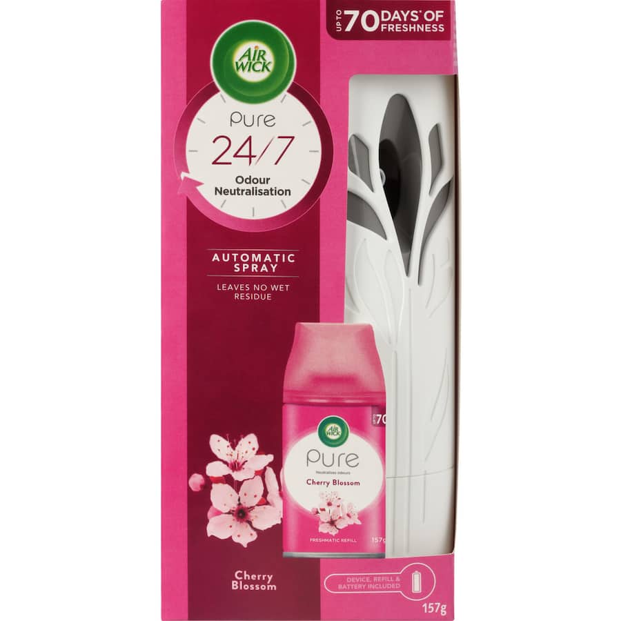 Air Wick Pure Automatic Air Freshener Cherry Blossom Primary 157g
