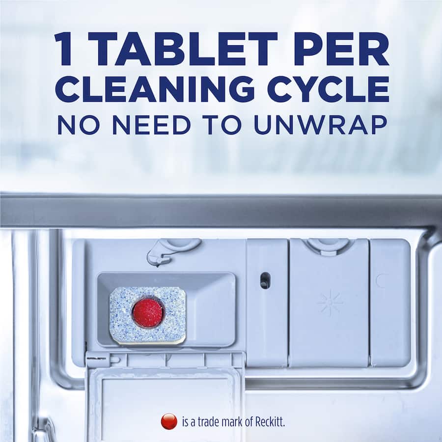 Finish Dishwasher Tablets Power All In 1 Lemon 40pack