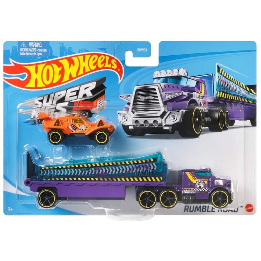 Hot Wheels Toys Super Rig- Assorted