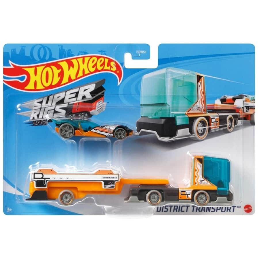 Hot Wheels Toys Super Rig- Assorted