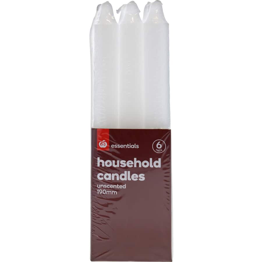 Essentials Candles Household 6pack