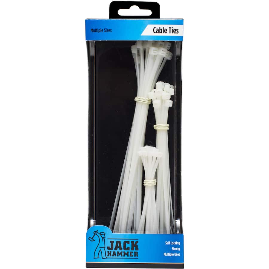 Jack Hammer Cable Ties Multiple Sizes 1pack