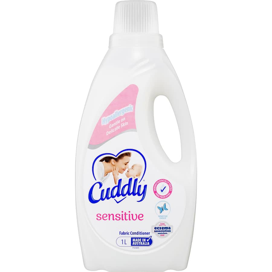 Cuddly Fabric Softener Conditioner Sensitive 1L