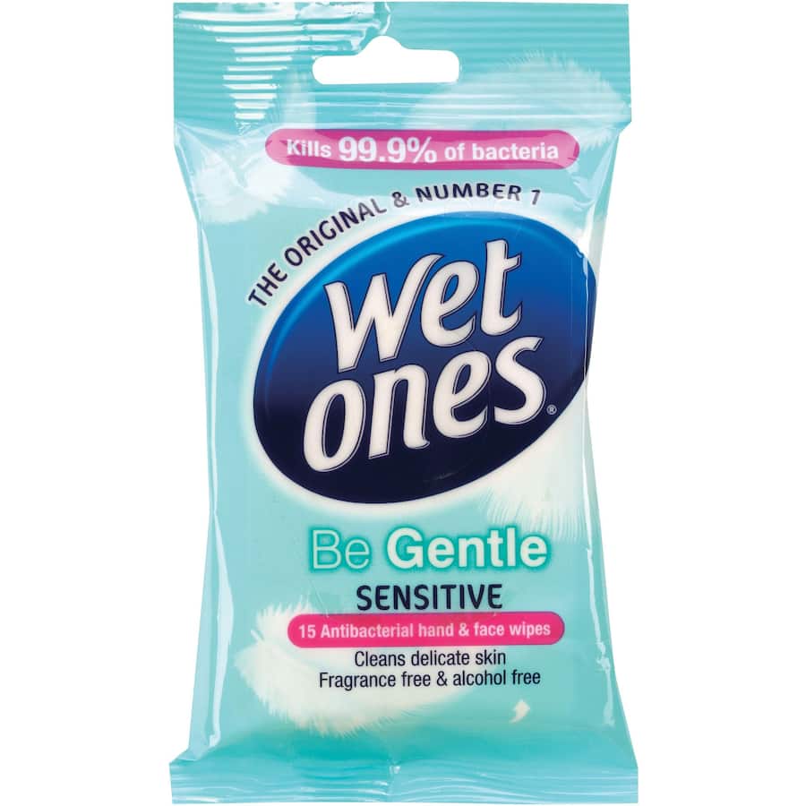 Wet Ones Wet Wipes Gentle Travel Pack 15pack (SMARTFOX)