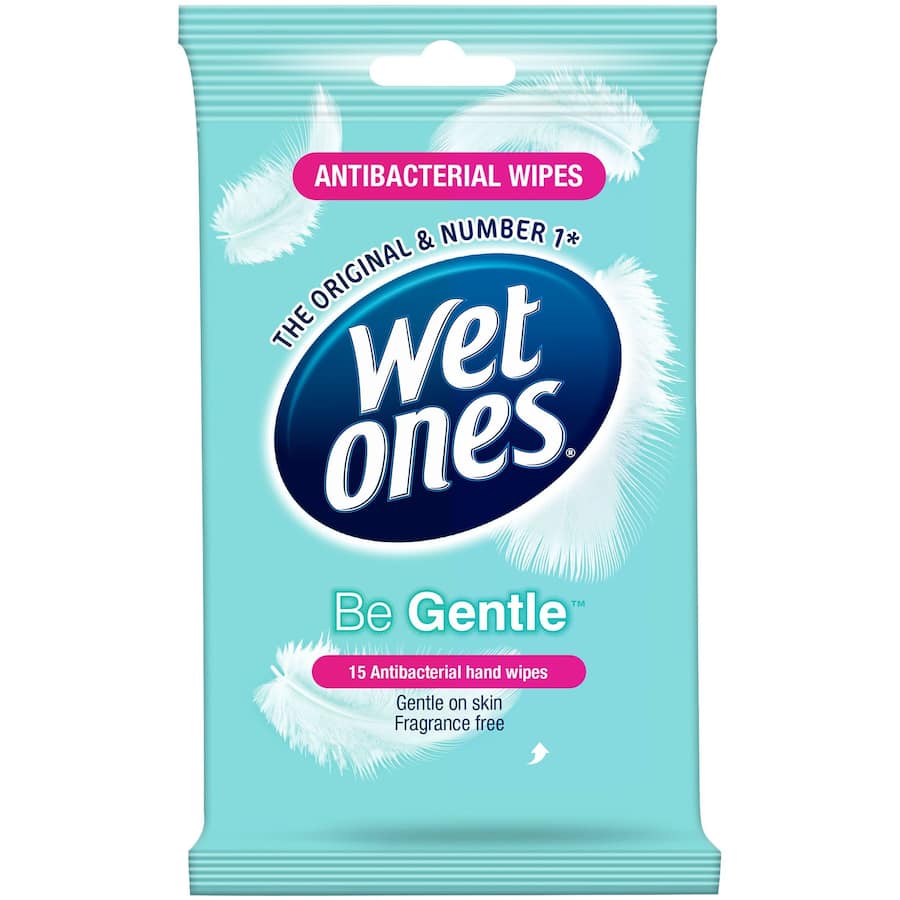 Wet Ones Wet Wipes Gentle Travel Pack 15pack (SMARTFOX)