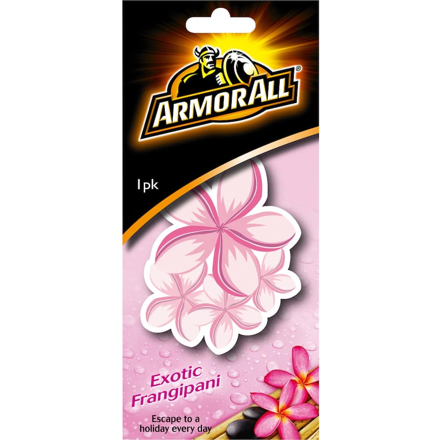 Armor All Car Freshener Freshener Exotic Frangipani 1pack