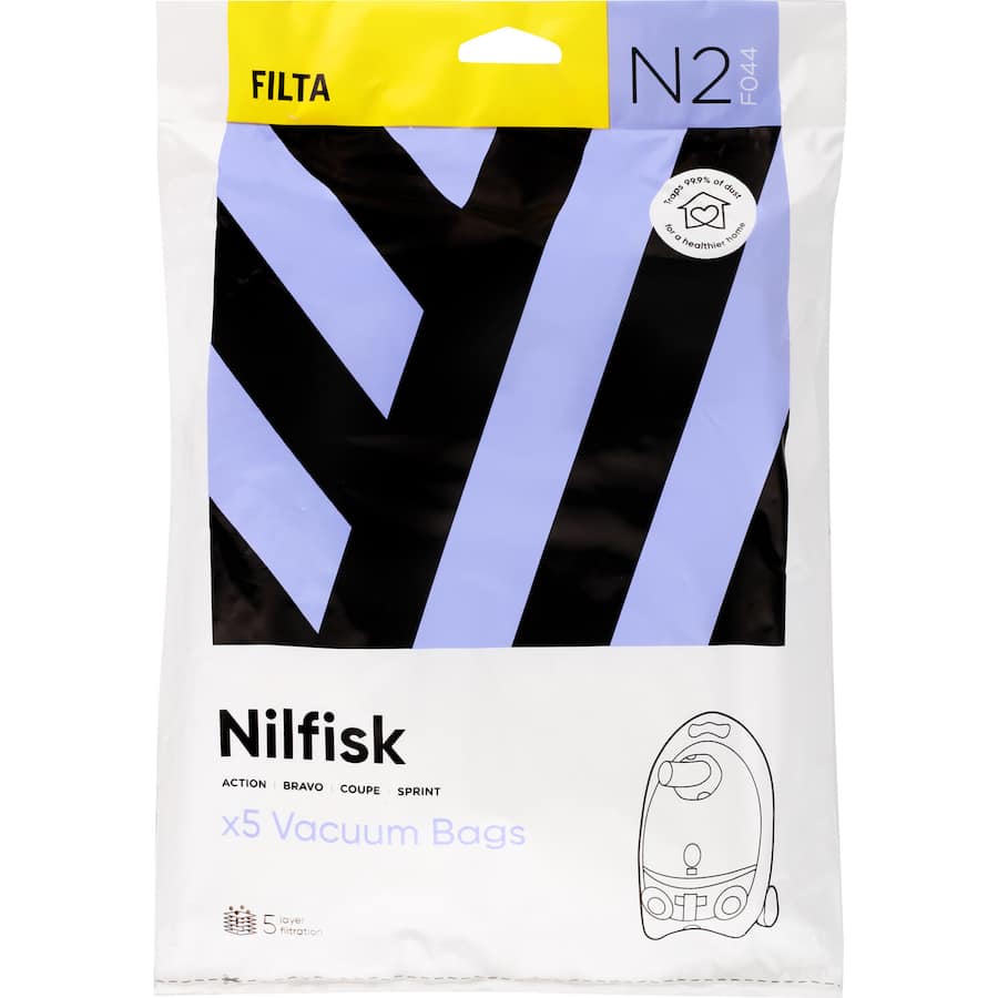 Nilfisk Filta Vacuum Bags Sprint 5pack