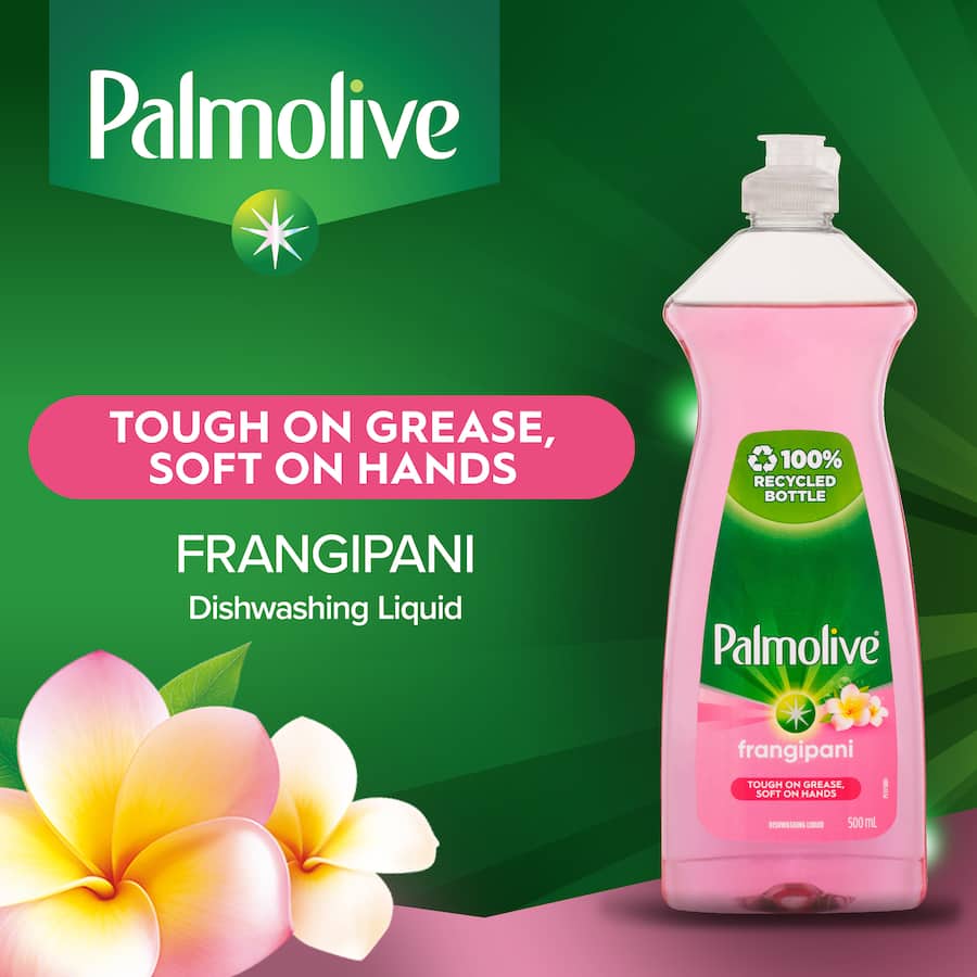 Palmolive Dishwash Liquid Frangipani 500mL