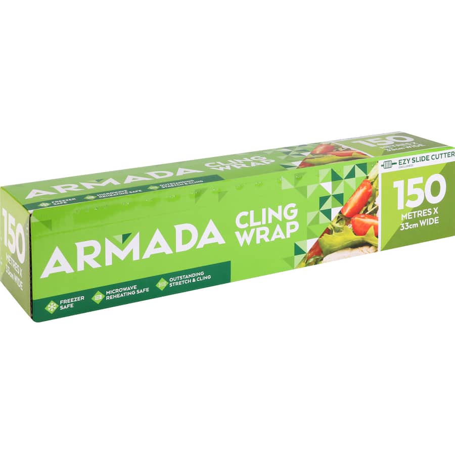 Armada Plastic Wrap Cling 150m x 33cm wide