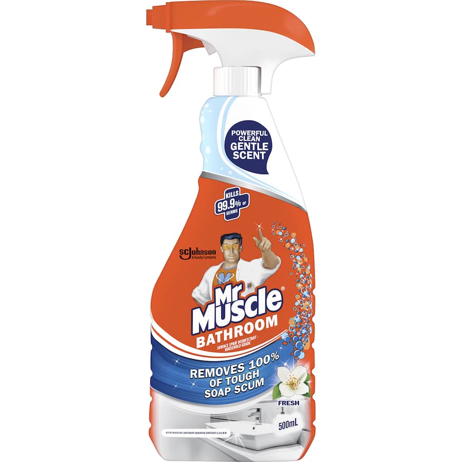 Mr Muscle Ionic Bathroom Cleaner Fresh Trigger 500mL
