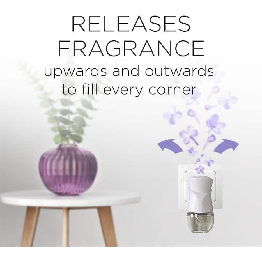 Air Wick Pure Scented Oil Plug In Cherry Blossom 19ml each refill 2pack