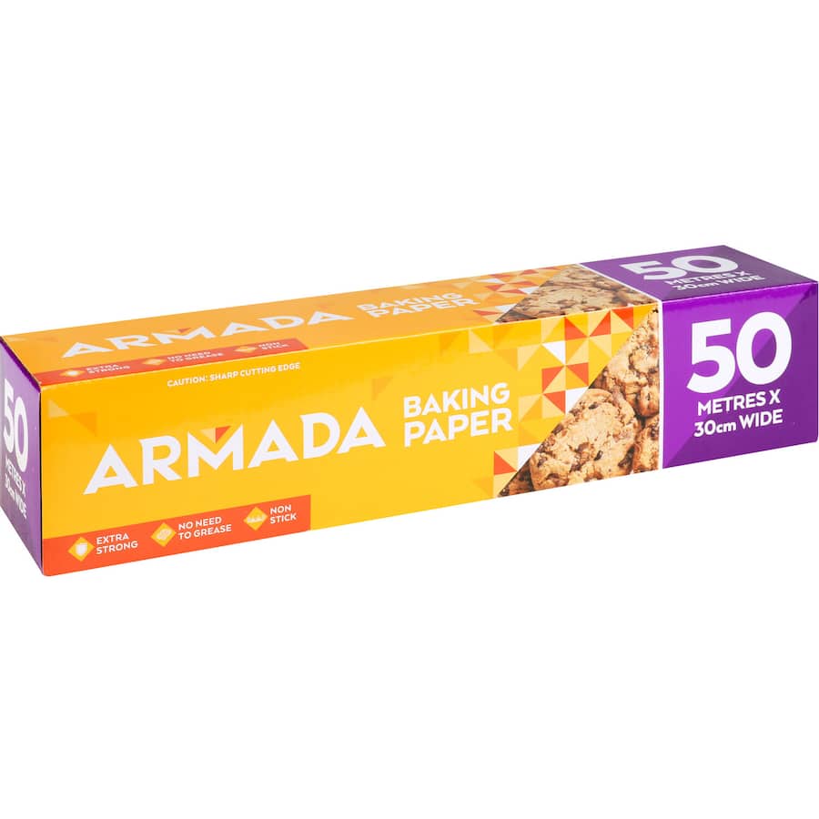 Armada Baking Paper 50m x 30cm wide