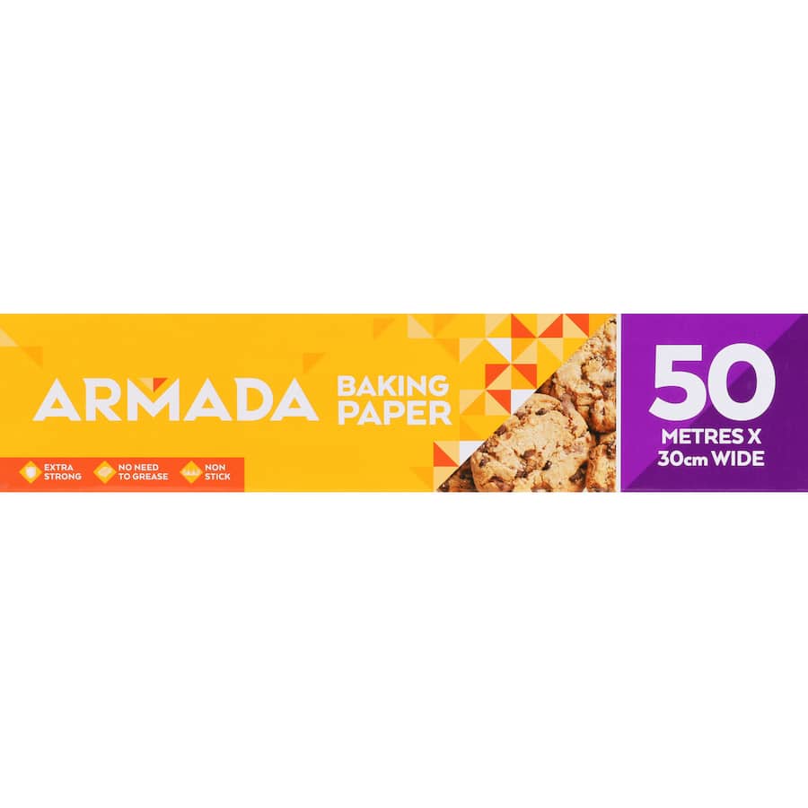 Armada Baking Paper 50m x 30cm wide