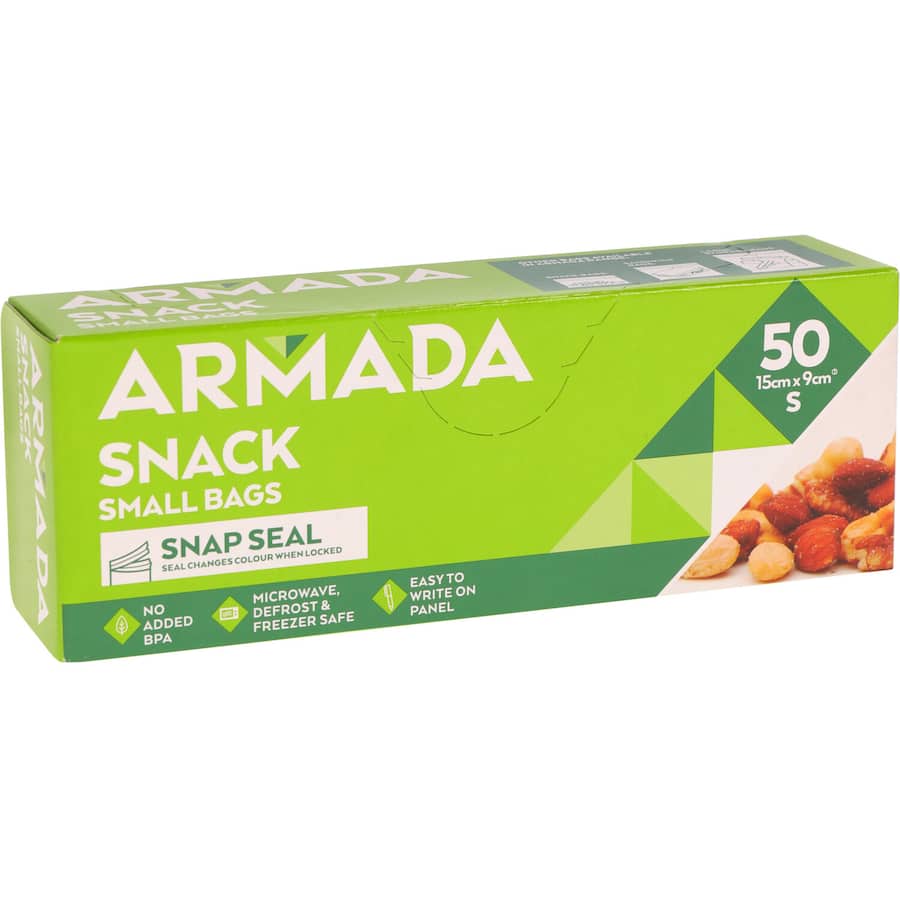 Armada Plastic Bags Snack 50pack