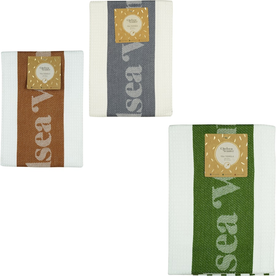 Chelsea Winter Tea Towels 2pack