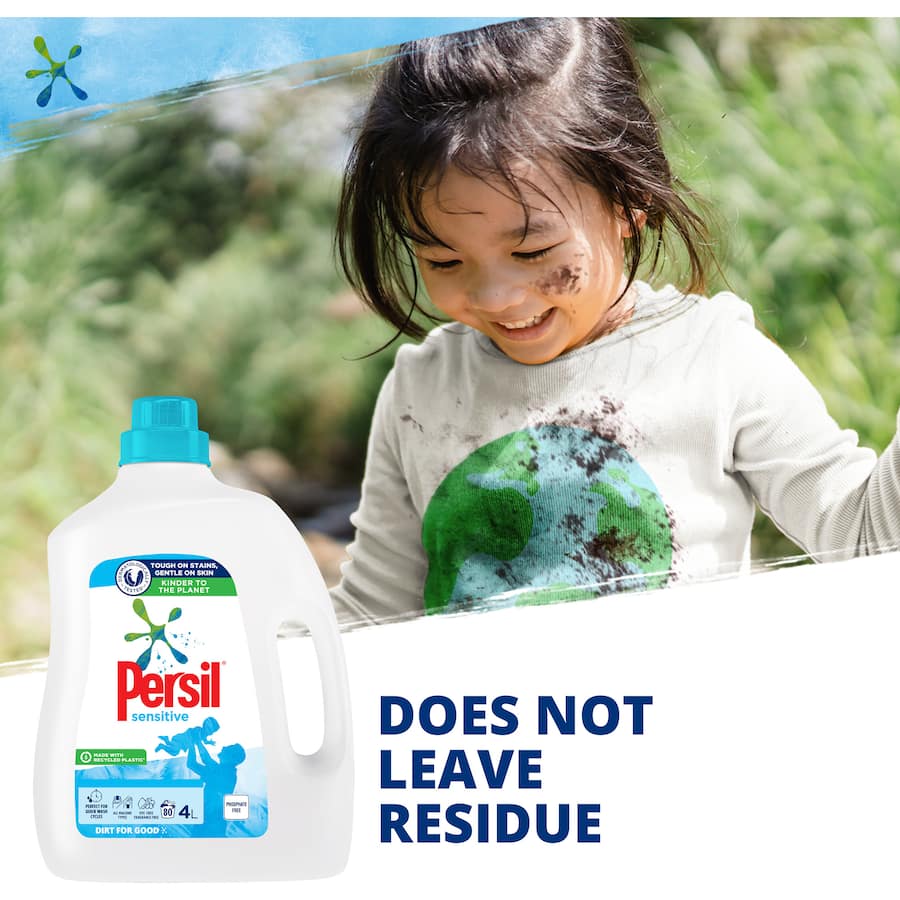 Persil Front & Top Loader Laundry Liquid Sensitive 4L