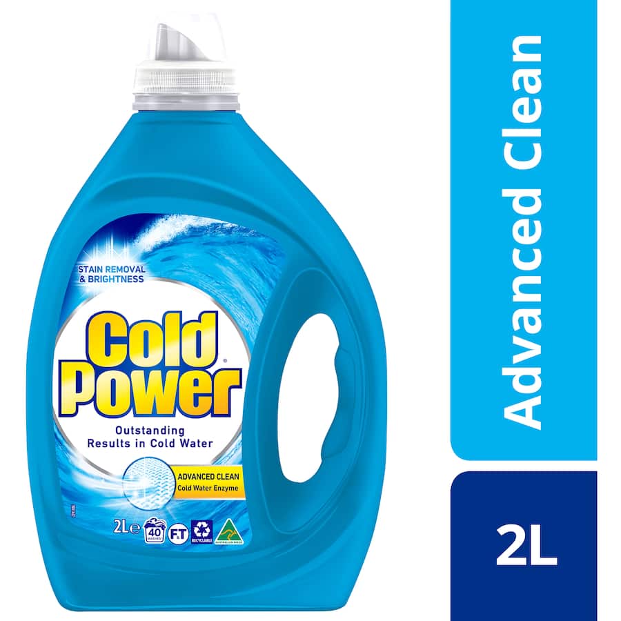 Cold Power Advanced Clean Laundry Detergent Liquid 2L