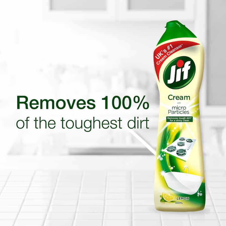Jif Cream Surface Cleaner Lemon 500mL